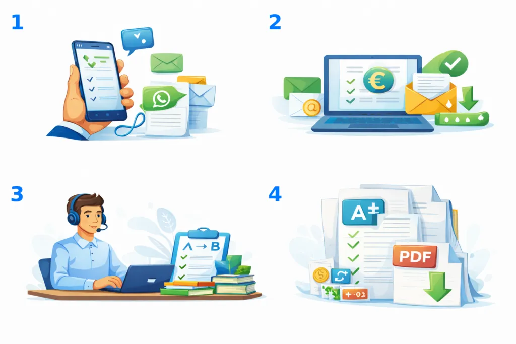 Uebersetzungen24 Steps 1 4 3